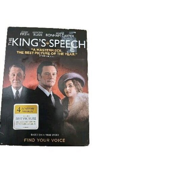 The King's Speech (DVD, 2010) Rated R 119 Min. 4 Acadamy Awards Best Picture - Picture 1 of 2